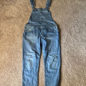 Levi's Women's Blue Denim Overalls